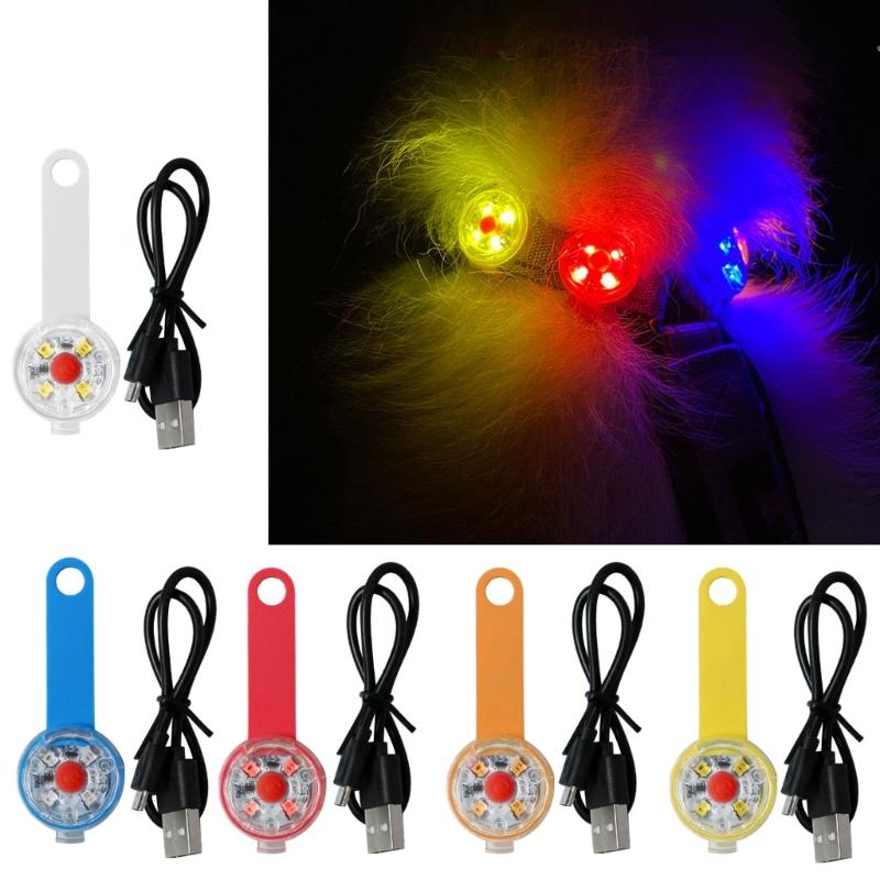 Clipon LED Safety Light for Pet Collar Pendants Light Camping Running Dog Light