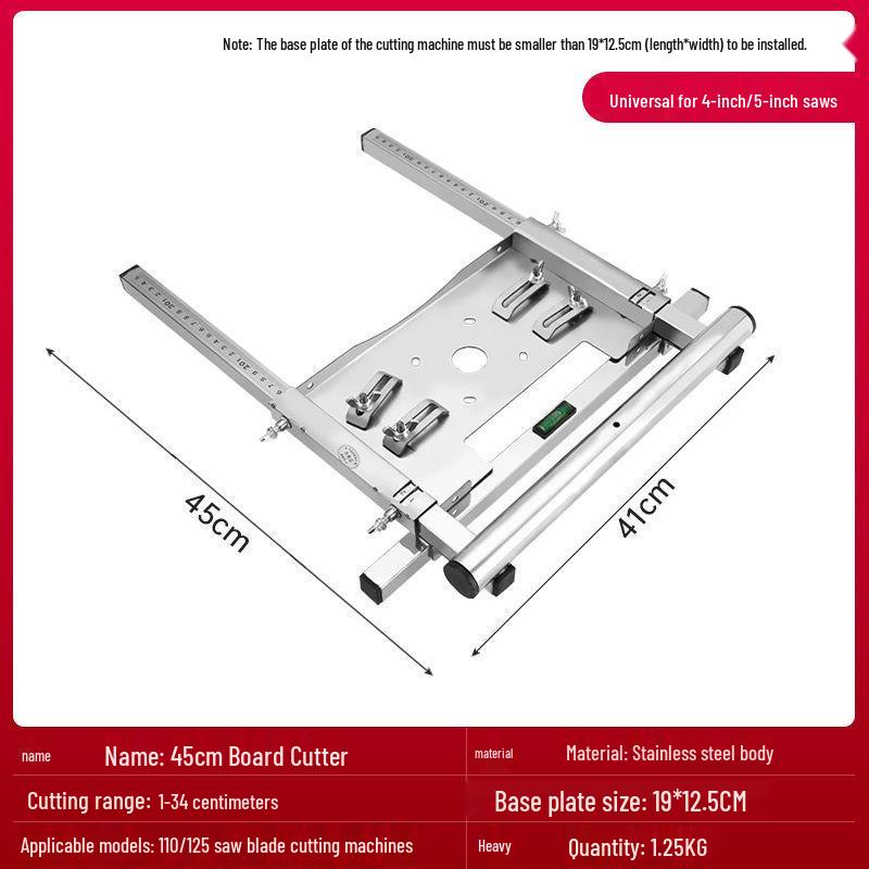 High-Precision Portable Dust-Free Handheld Woodworking Panel Cutter