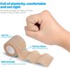 3 Stück Einweg Selbstklebende Elastische Bandage 5cm*4.5m zum Festziehen von Griffen/Schläuchen Tattoo Zubehör Mullband Erste Hilfe Werkzeug