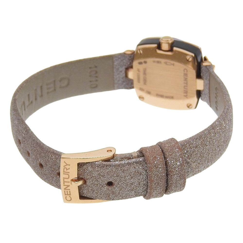 CENTURY Bolero Watches 966.2.F.M80.70.KIG goldDial K18 yellow gold/leather Quartz Analog display Women Used