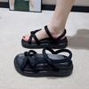Damenmode Feenstil Plateausandalen
