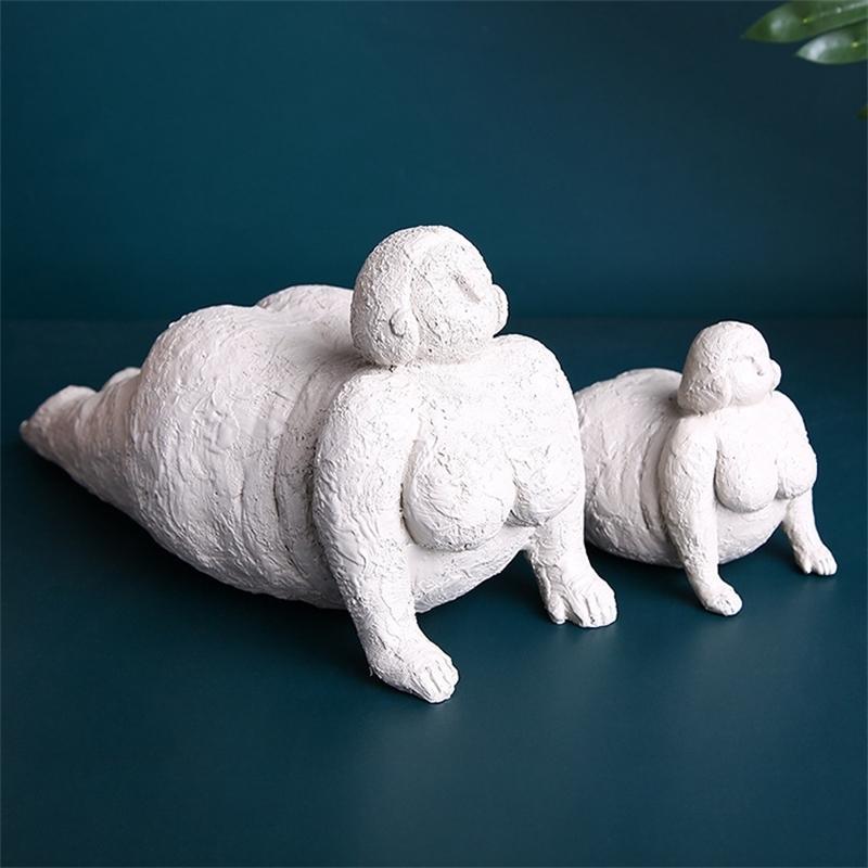 Handmade Resin Yoga Sculpture Elegant Figurine For Living Room Entryway Table Desk Decor For Yoga Lovers Birthday Gift