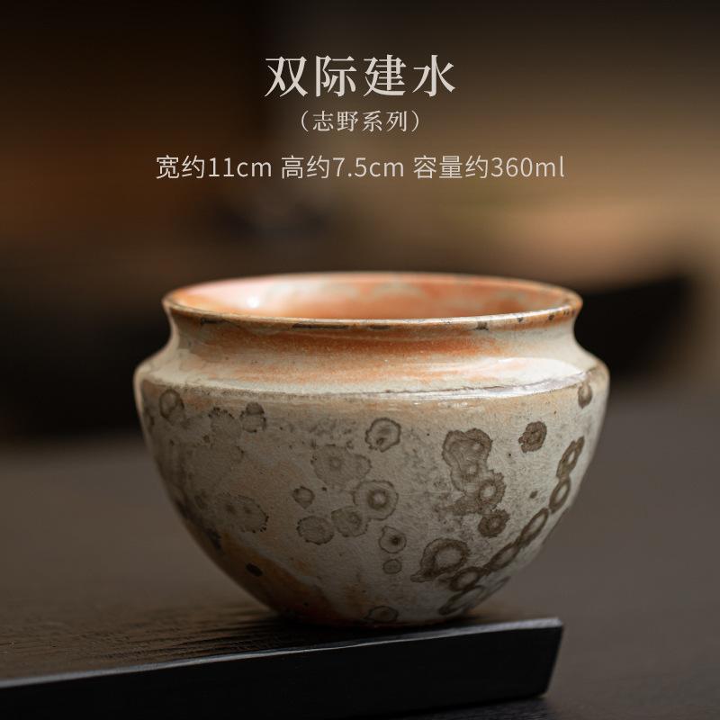 

360 мл японський Zhiye Cat Кераміка Jianshui Boutique Tea Cup Wash Writing-brush Washer Tea Dust Cylinder Barrel Chaxi Collection