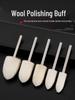 3mm Wool Polishing Head for Metal, Jade, Glass, and Mirror Surfaces - Electric Grinding Head.