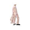Armani Exchange Stand Collar Zipper Solid Color Long Sleeve Cotton Jacket Women Jackets Pink 6DYB10-Y19DZ-3424