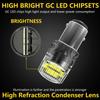 Katur 2x 1157 BAY15D P21/5W Car Led Bulb Brake Light Stop Bulb Super Bright 6000K White Tail Light For Honda Civic Accord CR-V