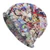 Unisex Bonnet Winter Warm Knitting Hat Japan Game Tenkafumas Anime Cool Beanies Caps Adult Comic Beanie Hats Outdoor Ski Cap