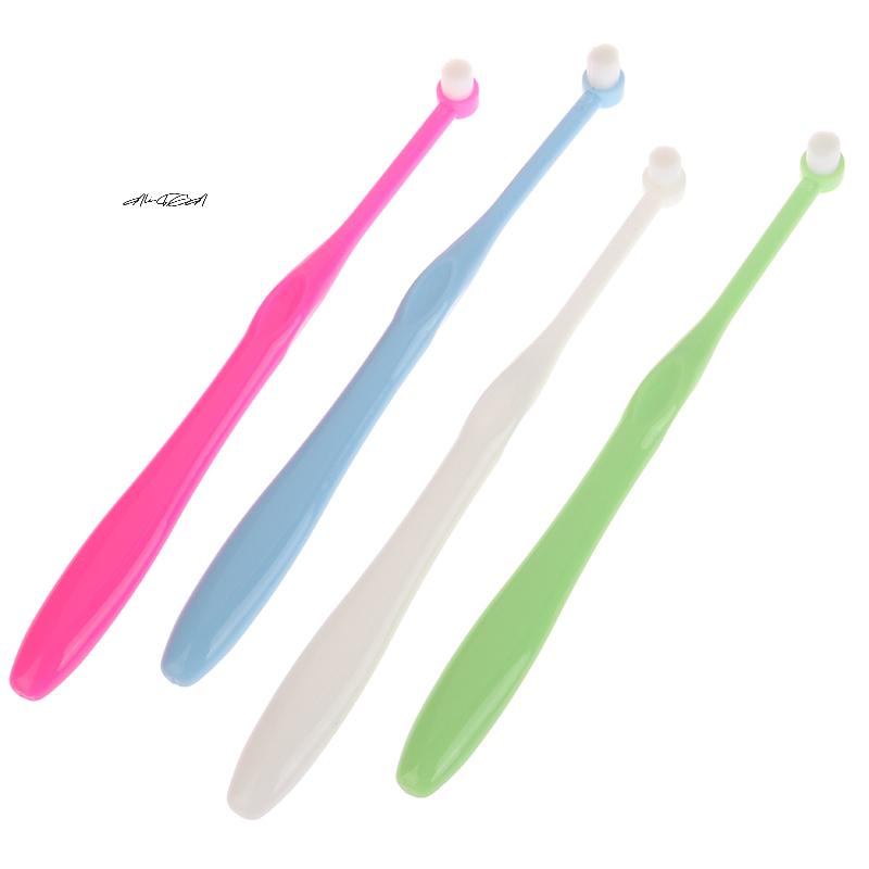 Orthodontic Interdental Brush Single-Beam Soft Toothbrush for Teeth Cleaning Small Head Soft Hair Oral Care Tool for Adults
