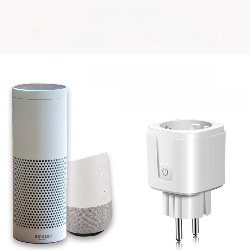 Tuya WiFi & Bluetooth Smart Socket with Alexa Voice Control & Mobile App Remote