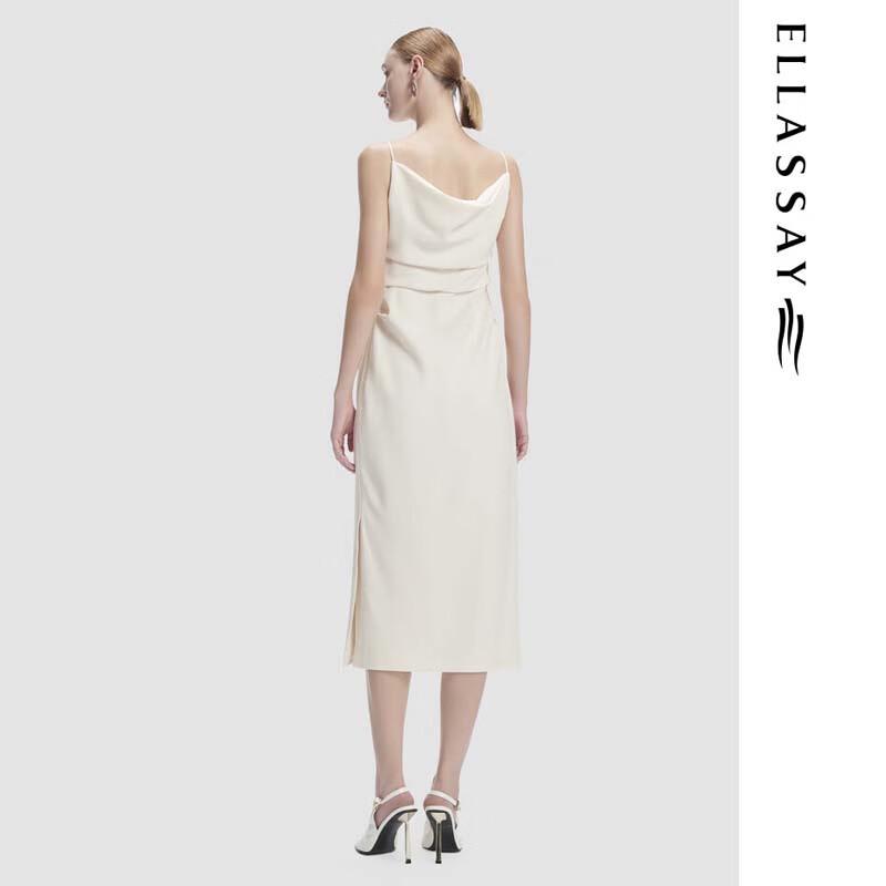 ELLASSAY Women's Versatile Spaghetti Strap Midi Dress