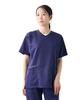 Nissen Women's Powder Stretch Scrub Top, Navy, Size L