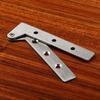 2PCS Inset Hidden Hinges Chicken beak Damping Pivot Hinge Invisible Door Pivot Hinge  Furniture