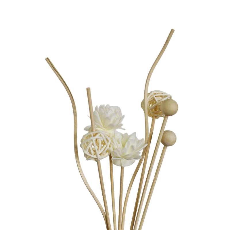 6PCS/ 9PCS Rattan DIY Floral Artificial Reed Diffuser Sticks Flower Set Rattan Reed Fragrance Aroma Diffuser For home Bedroom