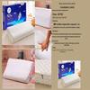 Memory Foam Slow Rebound Neck Support Pillow with White Bubble Design, Gift Box Included