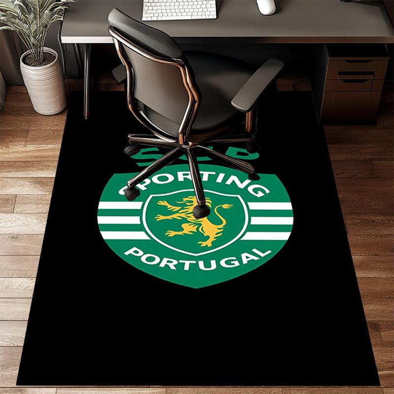 Sporting Cp Crest Emblem Rug Office Floor Mat - Machine Washable for Bedroom, bedroom, livingroom, Room Decor Fan Gifts Christmas