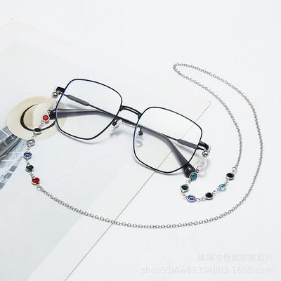 Řetízek na brýle dámský závěsný řetízek na krk řetízek na oči módní retro šperky řetízek na brýle protiskluzová šňůrka doplňky závěsné řetízky doplňky