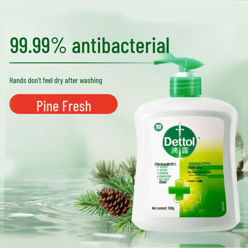 

Dettol Classic Pine Antibacterial Hand Soap