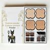 Egyptian-Style Multi-Color Makeup Palette: Eyeshadow, Blush, Highlighter, Eyebrow Powder