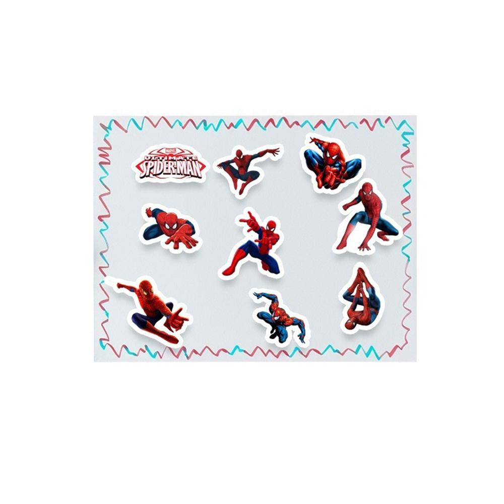 10/30/50pcs Cartoon Cool Disney SpiderMan Stickers DIY Skateboard Fridge Motorcycle Luggage PVC Waterproof Sticker Kids Toy Gift