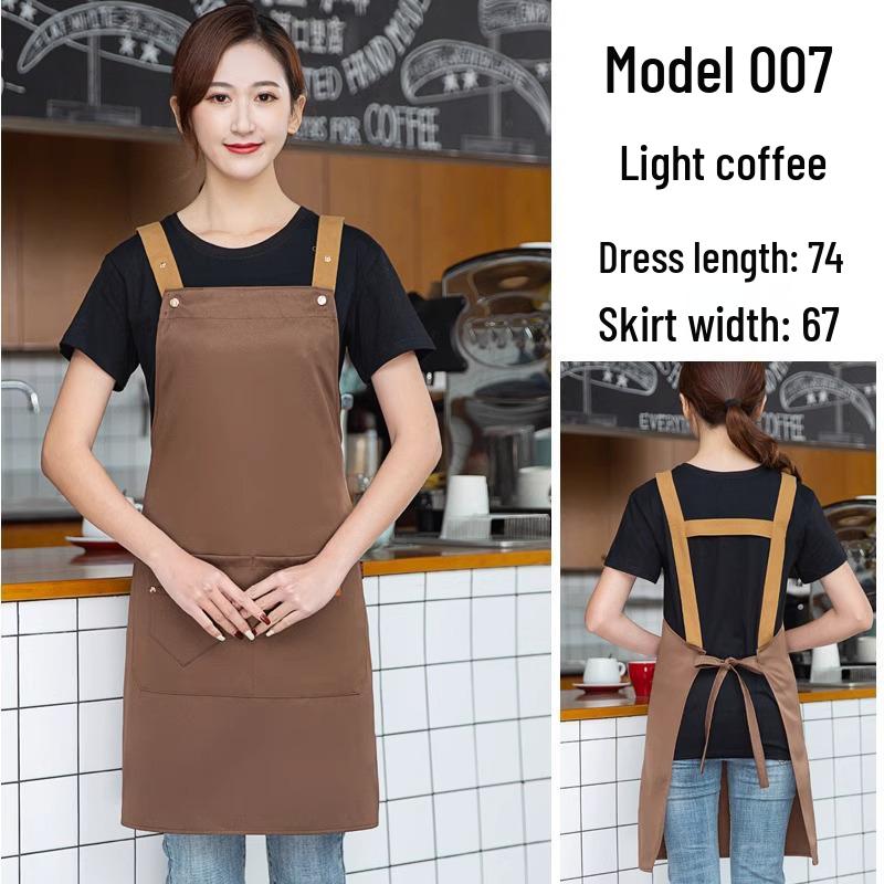 Waterproof and Stain-Resistant Catering Apron with Logo for Restaurants, Cafes, and Hotels