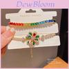 Modisches Blume Schmuck Armband Mit Vergoldung Für Damen Geschenk Anlass