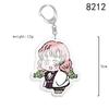 Demon Slayer Chibi Acrylic Keychain: Tanjiro, Nezuko, Giyu, Zenitsu Backpack Charm
