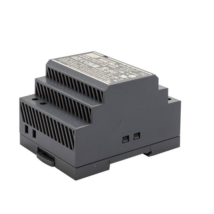 Alimentation AC-DC MEAN WELL HDR-100-24 ultra-mince pour rail DIN - 24VDC à 3,83A