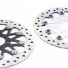 Motorcycle Floating Disc Brake Disk Universal CNC 4 Holes Caliper Disc Pads 267mm*58mm  For Dirtbike Street Scooter Bik