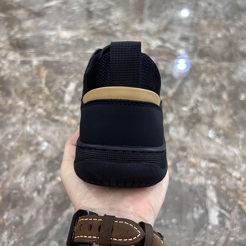 Men's Summer Mesh Breathable Shoes - Woven Upper, Soft Sole, Lightweight Casual Outdoor Sneakers