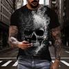 Herren T-Shirt Damen T-Shirts 3D-Druck Kurzarm Bequem Sportbekleidung T-Shirts