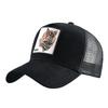 European & American Retro Cotton Embroidered Animal Mesh Baseball Cap