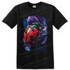 Ladybug T Shirt Colorful Floral Insect Art Nature Lover Gift Graphic Print Tee