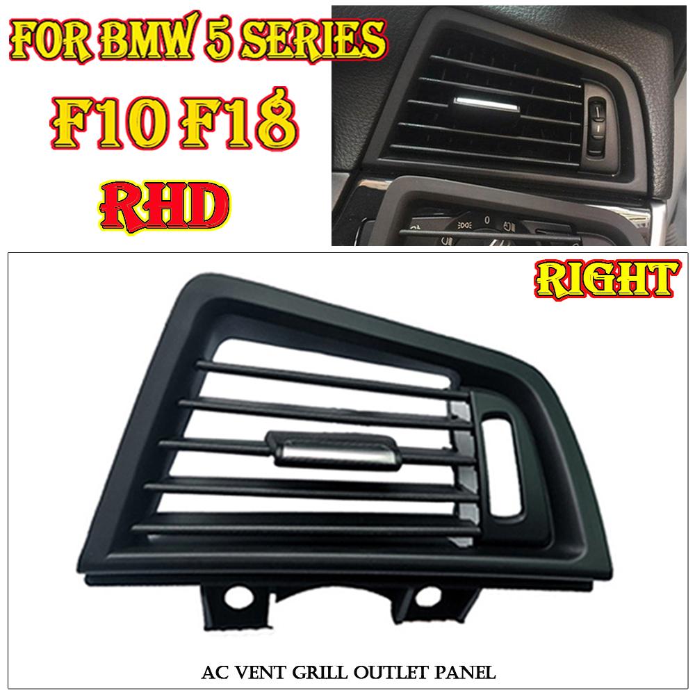 Replacement Parts Outlet Ventilation Accessory For BMW F10/F18 5 Series Auto Car AC Air Grille Front Console Dash RHD