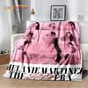 Crybaby M-Melanine Martinez Soft Flannel Blanket for Bed Bedroom Sofa Picnic,Throw Blanket for Cover Outdoors Leisure Gift Kids