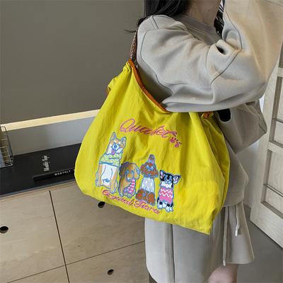 Summer Versatile Tote Bag Women's 2025 New Casual Large-capacity Shopping Bag Fashion Underarm Shoulder Bag