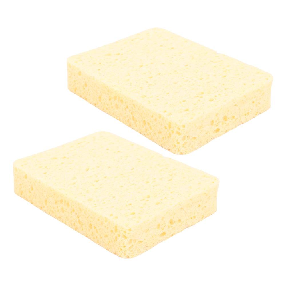 3pcs Water Absorbent Painting Sponge With Storage Case Artist Sponge For Art Supplies