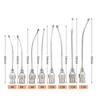 1Pcs Stainless Steel Birds Feeding Syringe Tube Nozzle Rats and Mice/Parrots/Birds/Poultry/Pets Elbow Gavage Needles
