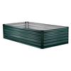VEVOR Galvanized Raised Garden Bed, 2030 X 1020 X 460 Mm, Rectangular Metal Planter Box Kit Outdoor, Rustproof Elevated Planting Box with Gloves