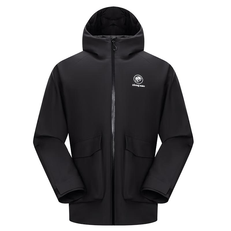 Panda Camel 3-in-1 Down Insulated Hiking Jacket