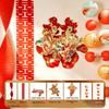 3D Dragon and Phoenix 'Xi' Character KT Board for Wedding Room Atmosphere - Living Room, Bedroom, or Bedside Wall Decoration