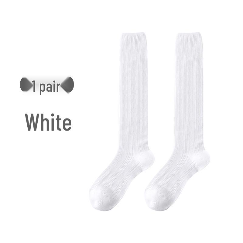 Bamboo Fiber Knee-High Compression Calf Socks for Women - Breathable, Antibacterial, and Thin Mesh Design