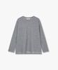 STUDIO TOMBOY Mini Logo Embroidered T-Shirt _Gray_9176322977