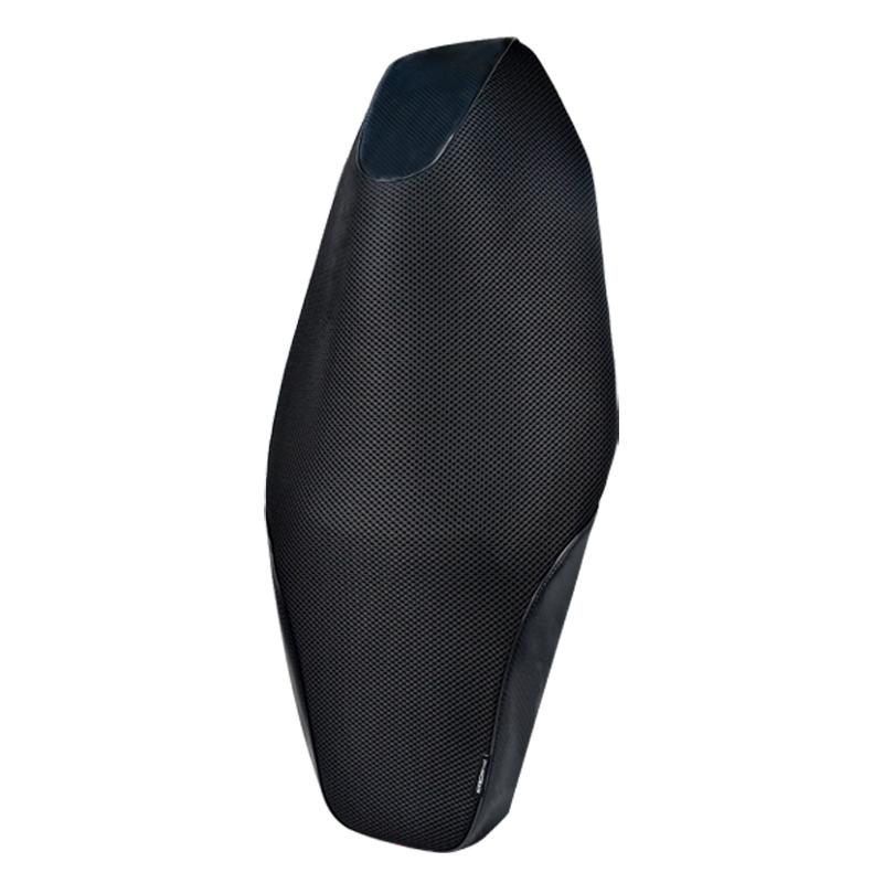 3D Honeycomb Mesh Motorcycle Seat Cover Breathable Thickened Cushion Pad For Zontes 368G Scooter чёрный