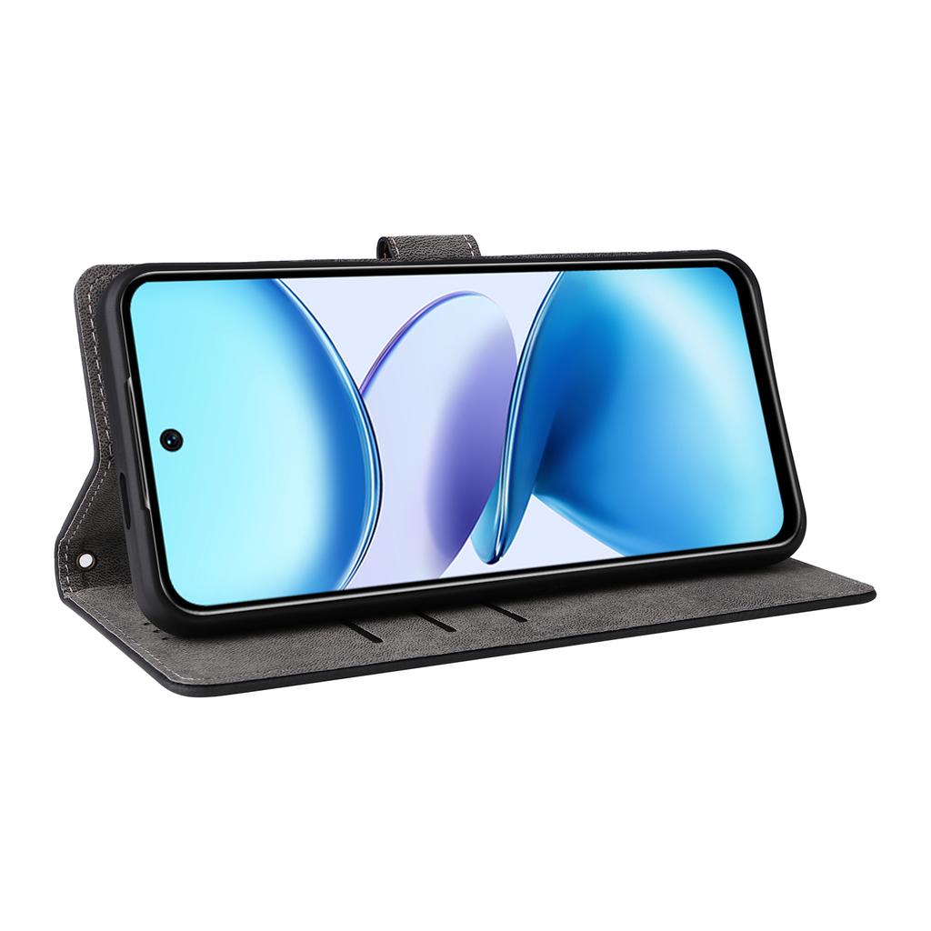 For Infinix Smart 9 4G X6532/Hot 50i 4G X6531 Wallet Case RFID Blocking PU Leather Cover Stand View