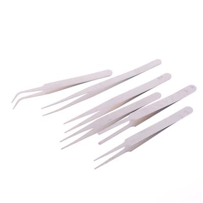 6Pcs/Set Stainless Steel Anti-Static Tweezer Repair Maintenance Tools