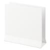 Slim Laptop Stand White, Approx. W16 X D5.7 X H15.2cm, Tower, Laptop PC Storage, Vertical, Space-Saving, 4498, One Size
