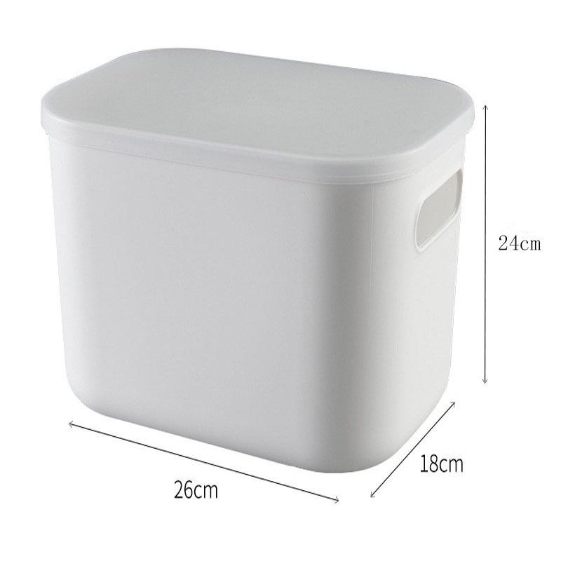 Durable Japanese Storage Box: Drop-Resistant, Food-Grade Plastic for Clothes & Kitchen Organization