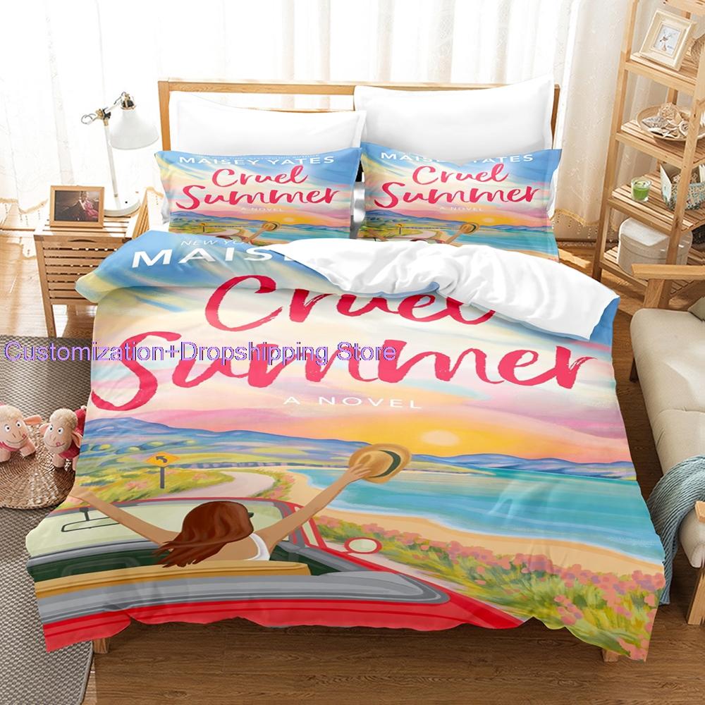 Cruel Summer Music themed fans love it Bedding Set Single Twin Full Queen King Size Bed Set Kids Bedroom Duvetcover Sets  Bed