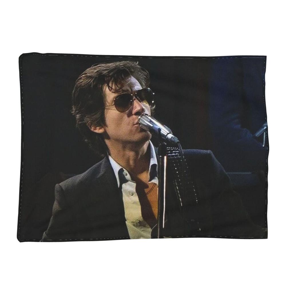 A-Alex Turner A-Arctics Monkeys Music Tour Blankets Soft Warm Flannel Throw Blanket Bedding for Bed Living room Picnic Home Sofa