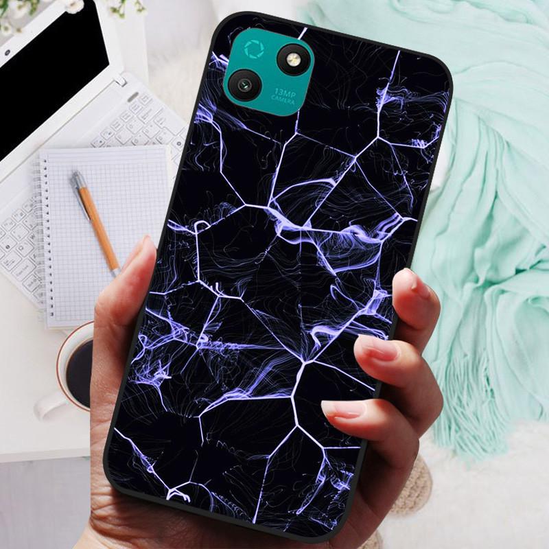 Soft Phone Cover For Wiko T10 4G Case T3 Funda TPU Space Marble Black Silicone Coque for Wiko T 10 WikoT3 Shockproof Cartoon